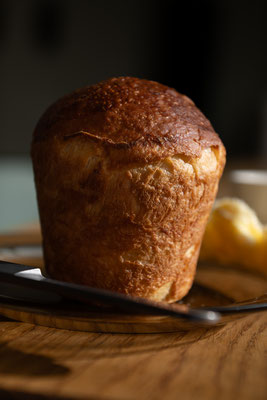 Portret van brioche in restaurant NOVA Kitchen & Bar in Eindhoven door Jordy Leenders van Axis Studio.
