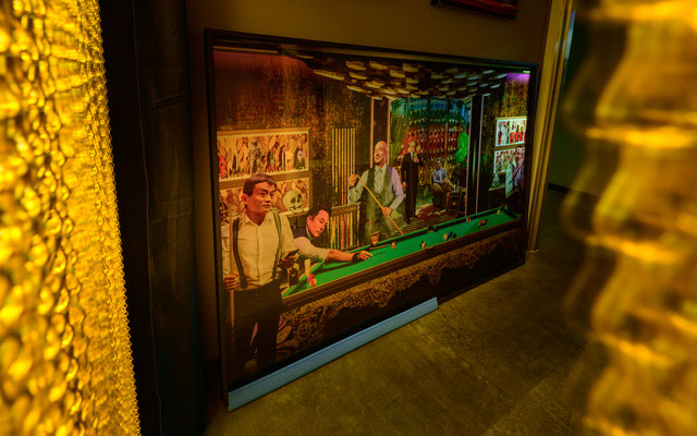 Kunstwerk van James Chiew in atelier in Rotterdam door Jordy Leenders.