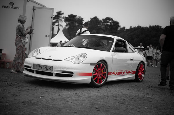 Puur Porsche Treffen 2023 op Aquabest in Best door Jordy Leenders - Porsche 996 3.6 Coupé GT3 2005