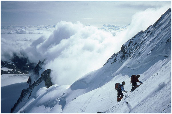 Face nord de la Barre des écrins