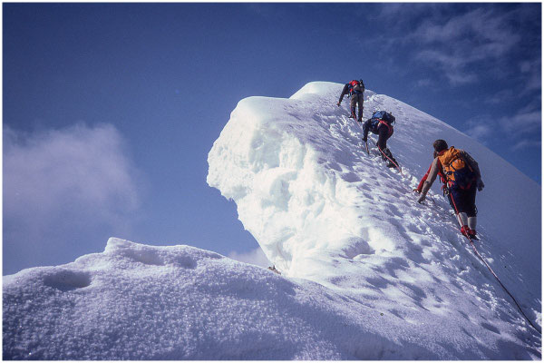 Arêt sud du Râteau