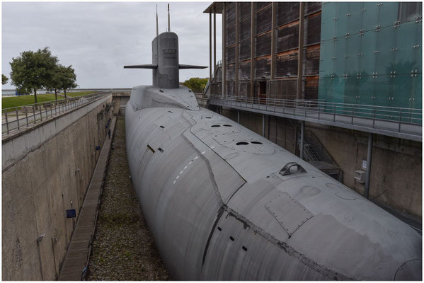 Le Redoutable, à la Cité de la mer à Cherbourg