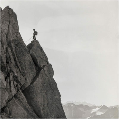 Aiguille du Tour, arête de la table