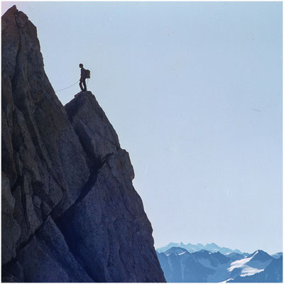 Aiguille du Tour, arête de la table