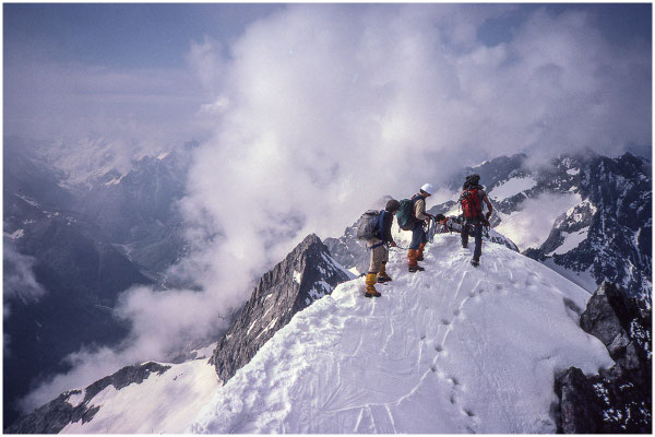 Arêt sud du Râteau