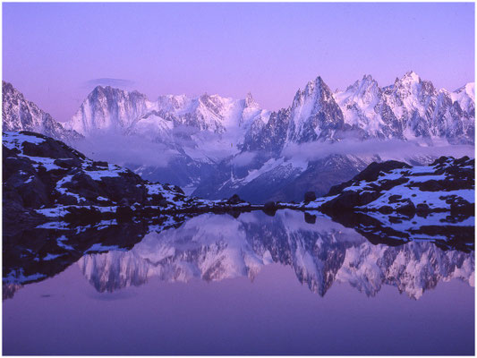 Grandes jorasses, Aiguilles de Chamonix 