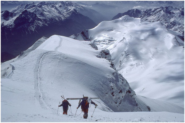 Arête sommitale du Piz Palü