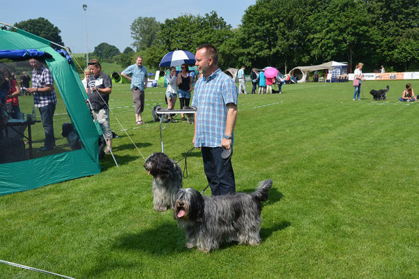 links Anton, rechts Caatje