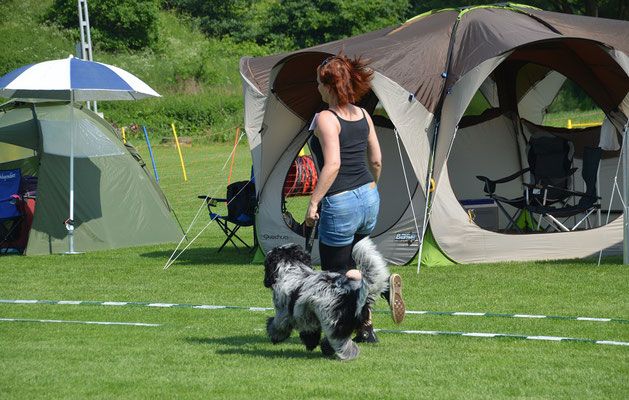 Angela mit Balou-Fiete