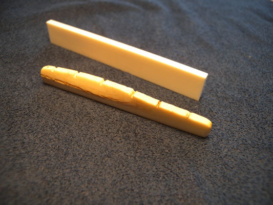 サドル製作　新旧サドル