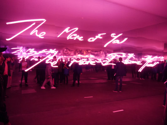 TRACEY EMIN, The more of you the more I love you (Art Basel, 2016)