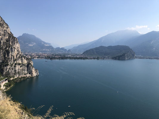 Blick auf Riva del Garda