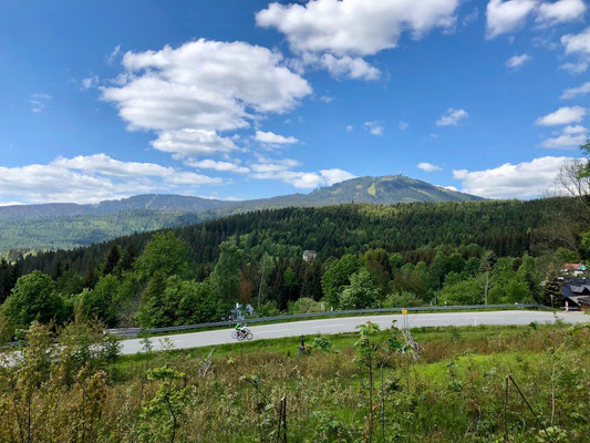 Auffahrt zum Großen Arber, Bayerischer Wald