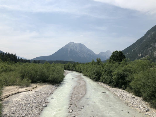 Blick auf die Leutasch