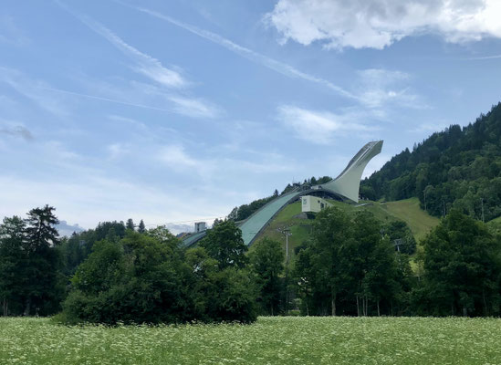 Skisprungschanze in Garmisch-Partenkirchen