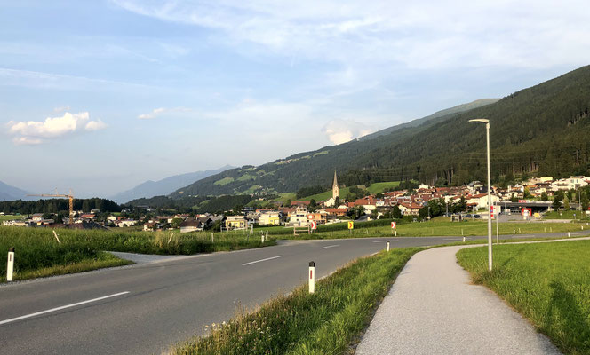 die letzten Kilometer vor dem Inntal