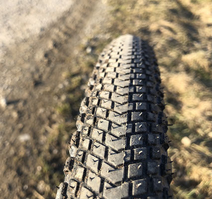 Profil des Pirelli Cinturato Gravel H im Neuzustand