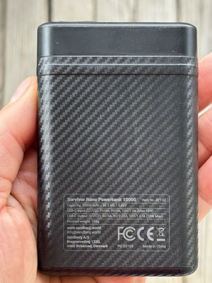 Sandberg Survivor Nano Powerbank 10000