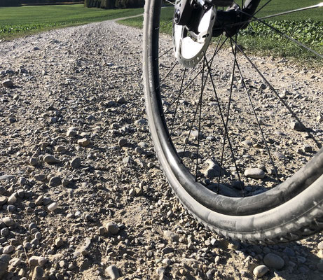 perfekter Untergrund für den Pirelli Cinturato Gravel M