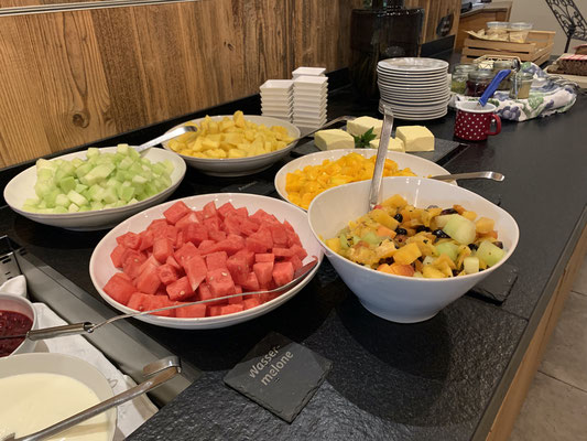 Frühstücksbuffet im Hotel Penzinghof