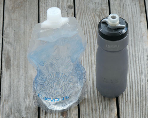 Platypus Softbottle steht gut