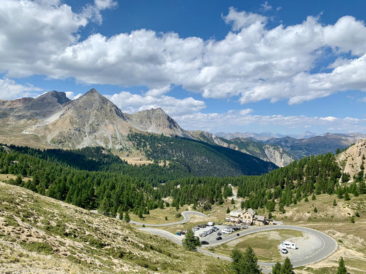 Refuge Napoleon und die letzten Kehren zum Col d`Izoard
