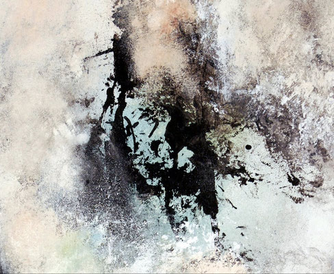Firlefanz 2019, Mischtechnik auf Leinwand  26x33 cm