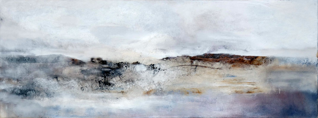 The Waste Land (2018) Öl, Acryl, Mischtechnik auf Leinwand  30x80cm