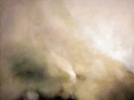 Nebelland (2017) Öl auf Leinwand 60x80cm