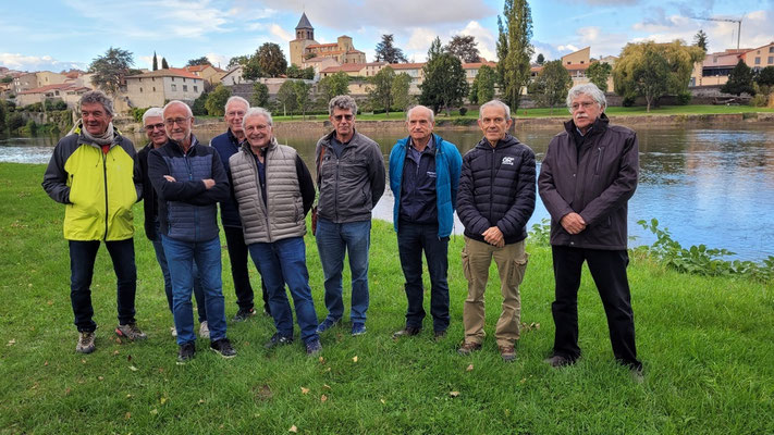 Pont-du-Château 7 octobre 2021 Inauguration GR89 de Thiers à Felletin (Creuse) 