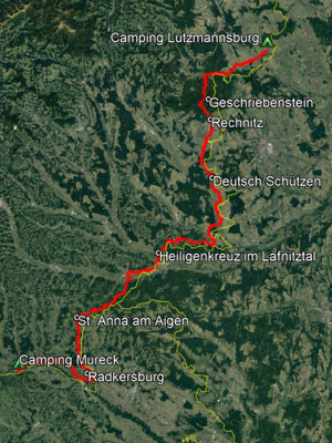 GPS-Track, 191 km