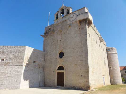 Mächtige Wehrkirche von Vrboska