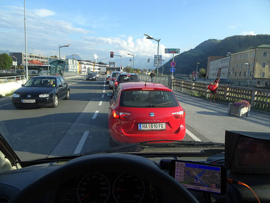 Rush-hour in Hallein