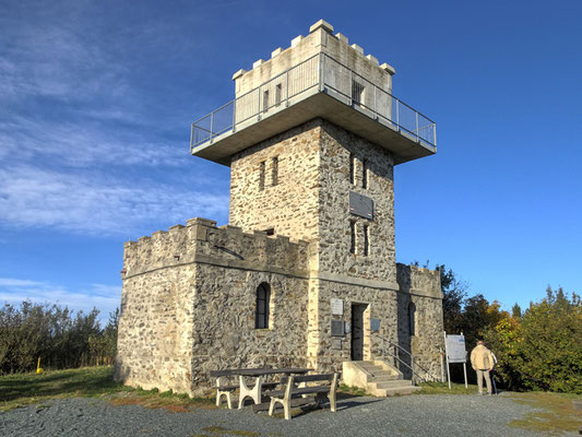 Geschriebenstein-Aussichtsturm direkt an der Grenze