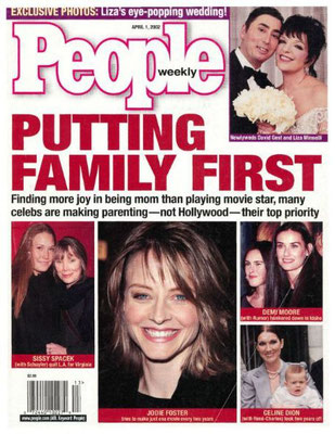 Jodie Foster - People Magazine [USA] (1 Avril 2002)