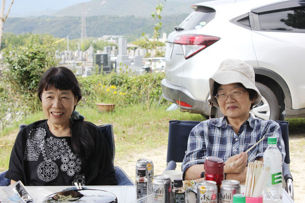 惠美子さんと治美さん