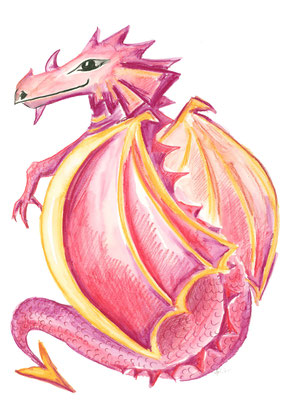 Drache groß