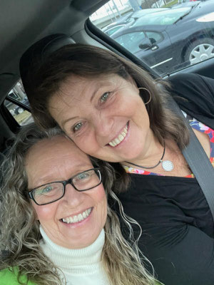 Nia mit Ann Christiansen