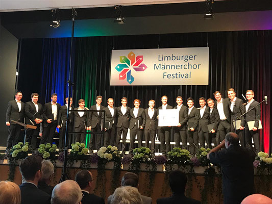 Gold-Diplom und Sonderpreis beim Limburger Männerchorfestival im Mai 2019