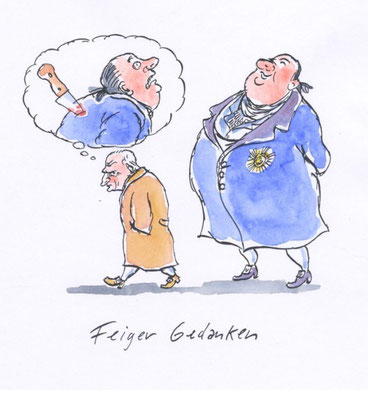Goethe: Feiger Gedanken