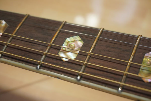 Morris W-50 フレット交換 - lokisguitar