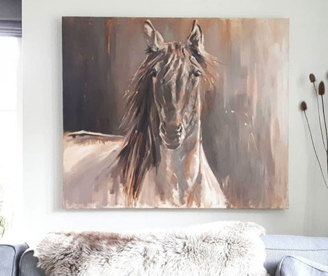Konik | oil on linen | 130x110cm