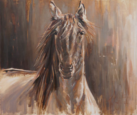 Konik | oilpainting | 130x110cm 