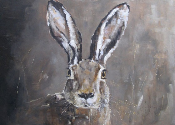 Haas/Hare | oil on linen | 140x110cm