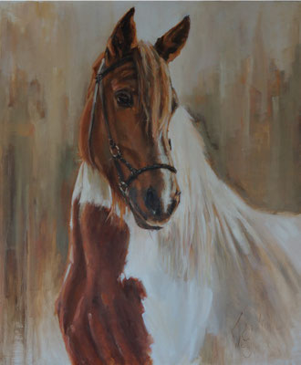 Rosie | portret commission | 100x140cm