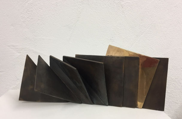 Entfaltung - Bronzeskulptur von Ines Mösle