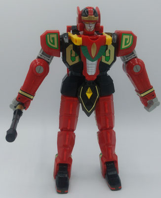 Red Dragon Thunderzord Warrior Mode / Mythical Chi Warrior RyuseiOh