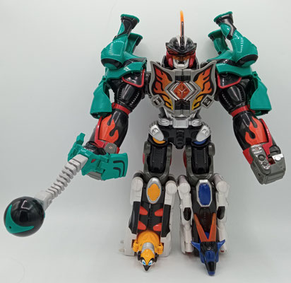 Jungle Master Megazord with Elephant Power / Juken Busou GekiElephantFire