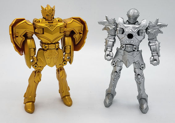 Mahou Sentai Magiranger DX Gold & MagiPhoenix Silver Wolzard