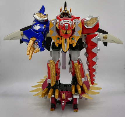 Dino Rage Megazord / Killer AbarenOh